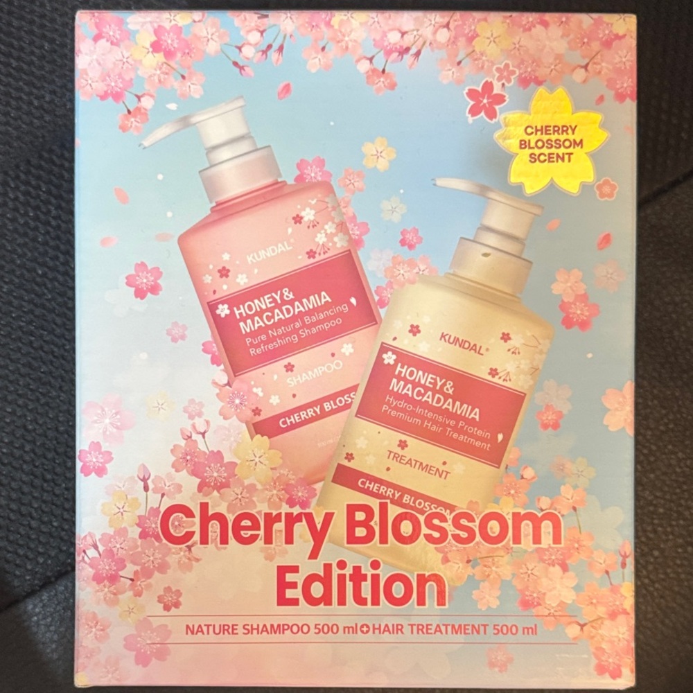 Kundal- Cherry Blossom Edition Shampoo & Treatment Set